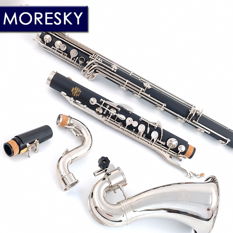MORESKY Bass Clarinet Professional Clarinet Low-C BCL-138