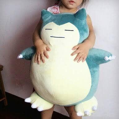 Boneka Snorlax 50Cm Boneka Snorlax Gede Boneka Wisuda Pokemon Spesial