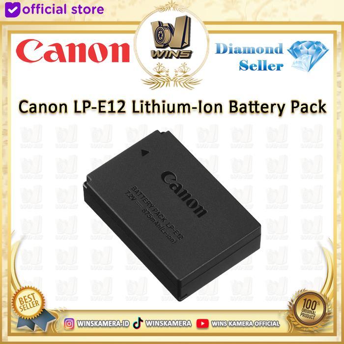 BATERAI CANON LP-E12 / BATTERY CANON LP-E12 / LPE12