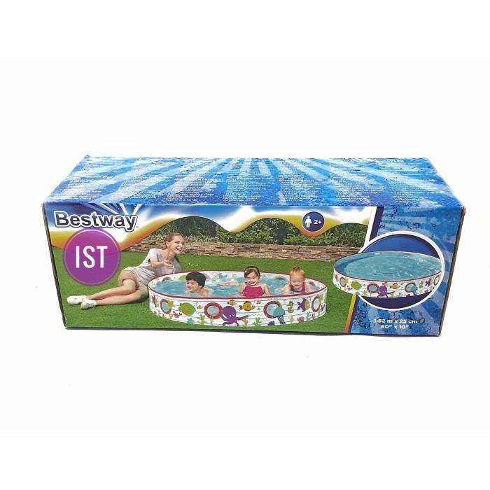 KOLAM RENANG BESTWAY TANPA POMPA 150 CM KOLAM RENANG ANAK KIDS SWIMMING POOL PORTABLE KOLAM RENANG