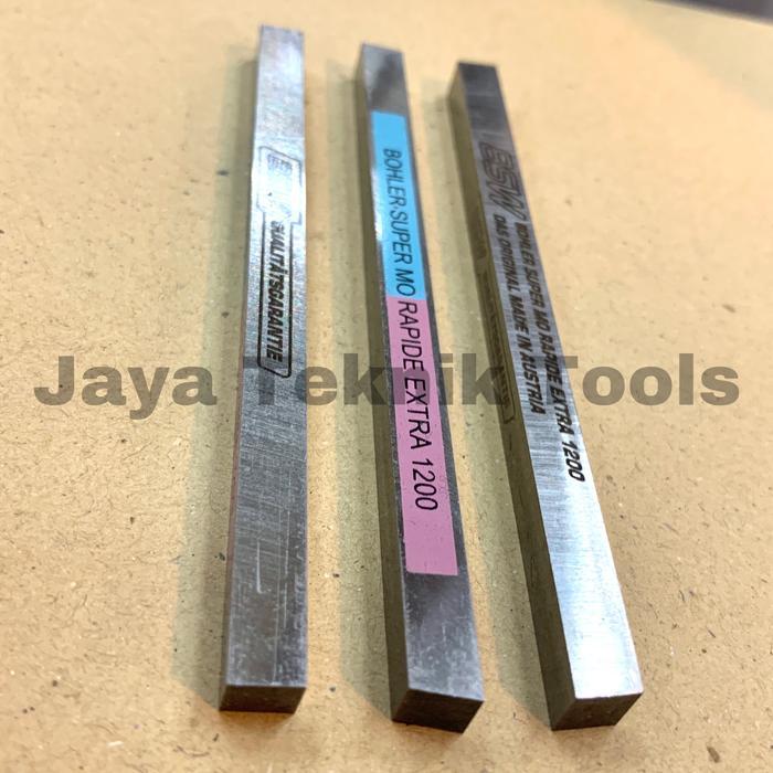 Paling Berkualitas Pahat Bubut Bohler 1200 Hss 1/4 X 4 Original Asli Austria Pisau Mata Terlaris