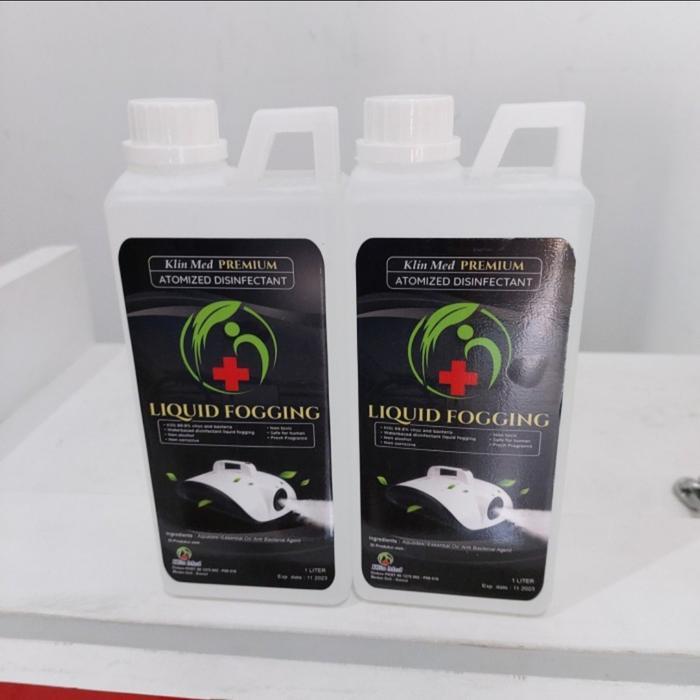 Ready Cairan Fogging Disinfektan 1Liter Khusus Mesin Fogging