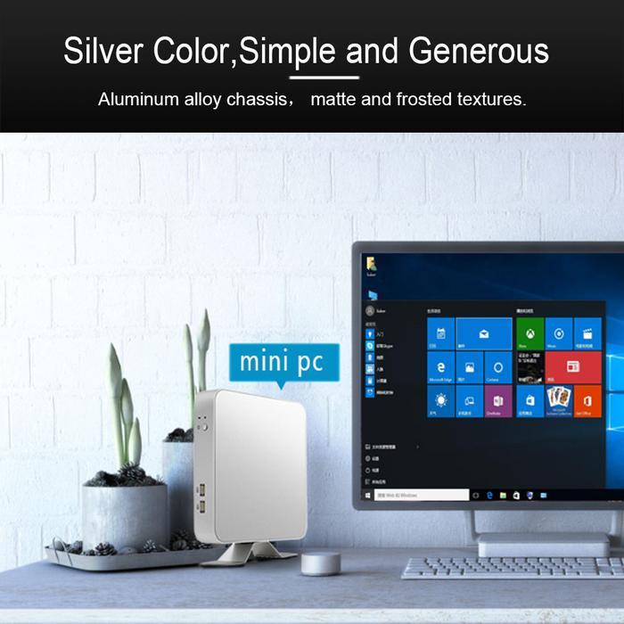 Bebepc Mini Pc Htpc Intel Core I5 4200U 3317U I3 6100U Windows 10 Pro/Xp Usb Mini Computer Cooler