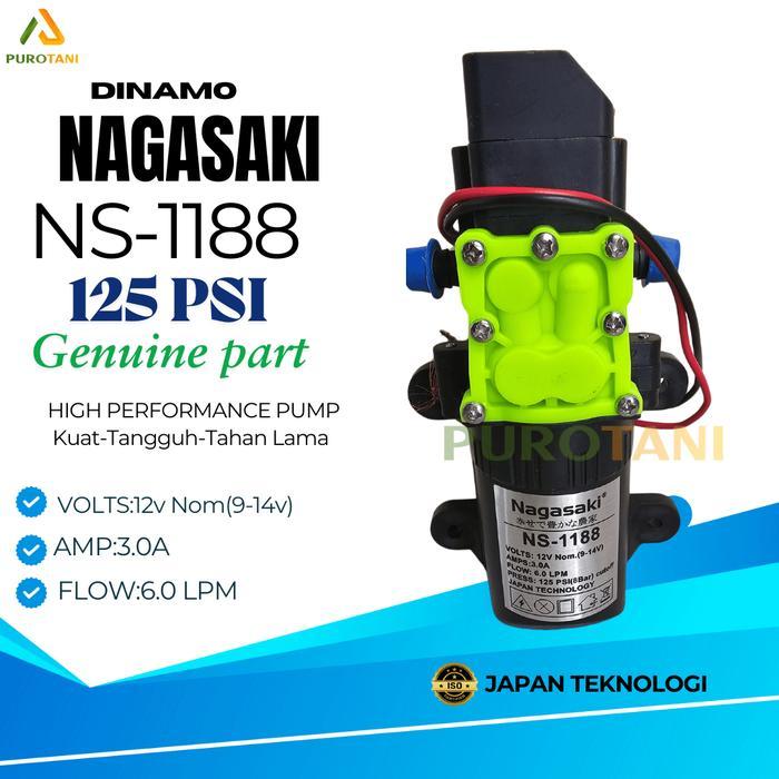 Puro Dinamo 12v Nagasaki Pompa DC 12 Volt 3A SPECIALLB710