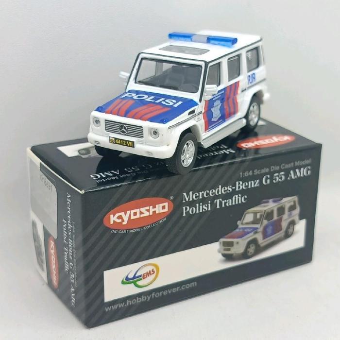 Kyosho Mercedes-Benz G55 AMG Polisi Traffic (1:64)
