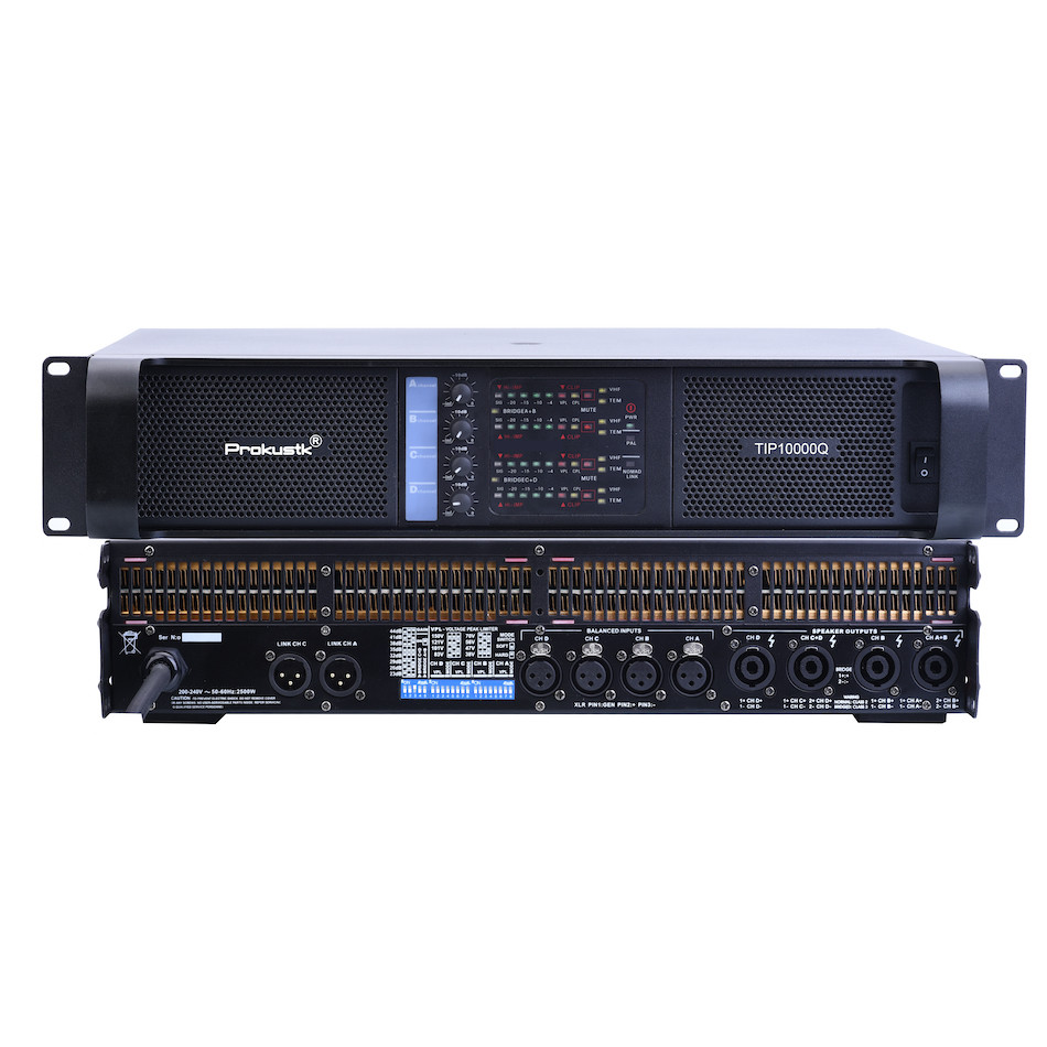 4CH 4*1350 Watts Class TD 10000q Line Array Power Amplifier Professional DJ Subwoofer Poweramp Tulun