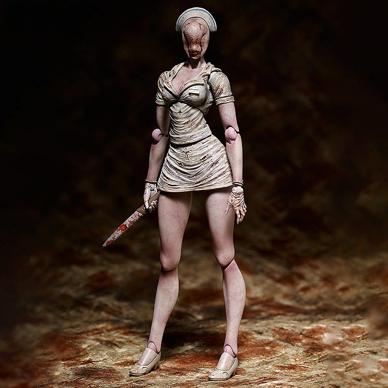 15cm Figma Sp-061 Silent Hill 2 Figure Bubble Head Nurse Action Figures PVC Movable Limited Edition 