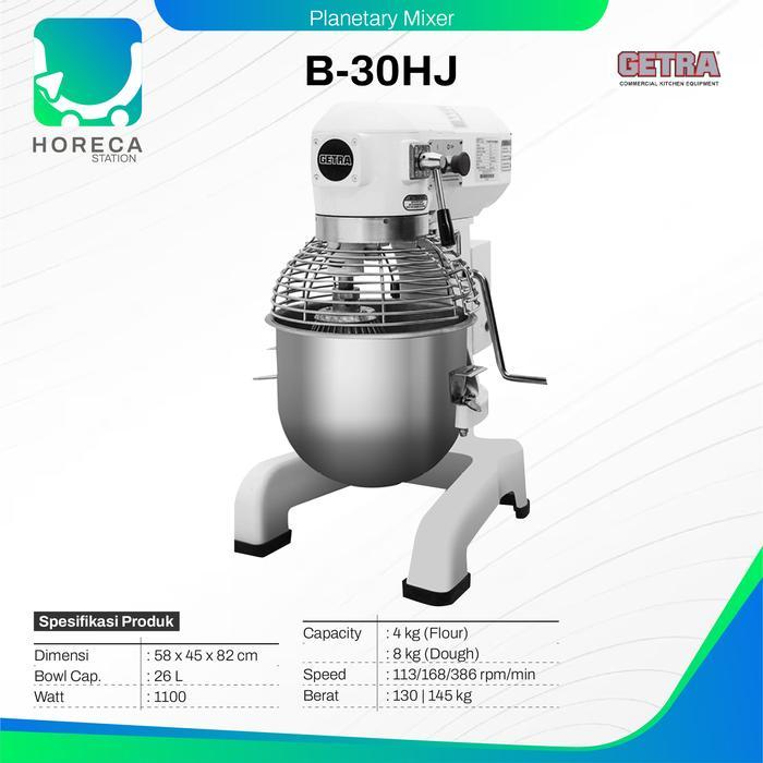 Getra Planetary Mixer B-30Hj / B 30Hj / B 30 Hj