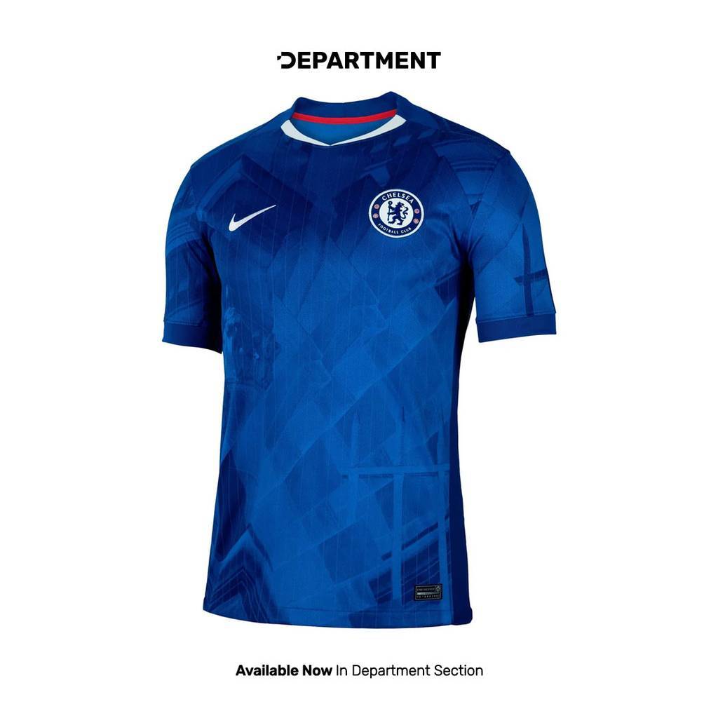 NIKE Jersey Bola Pria CHELSEA F.C. 25/26 STADIUM HOME HJ4589496 ORIGINAL