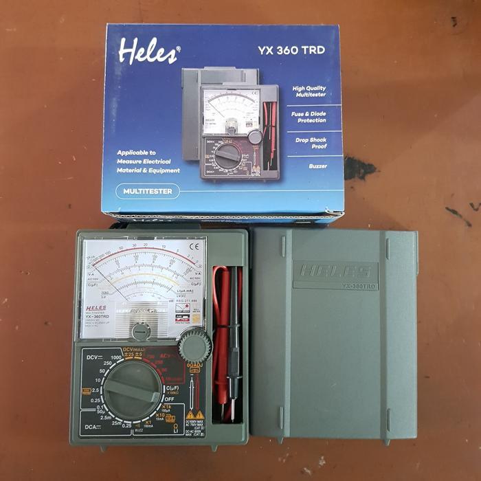 Multitester Heles Analog YX 360 TRD/Avometer Analog Heles YX 360 TRD