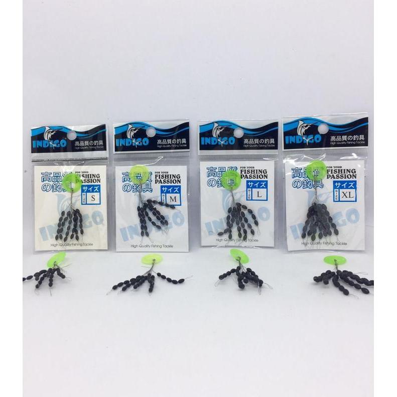 GROSIR Stopper Pancing Isi 100pcs/Ukuran Termurah