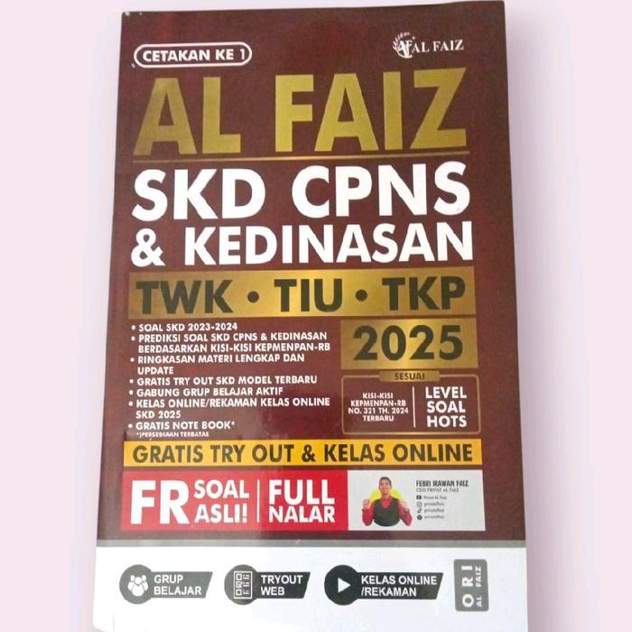 [Voucher] AL FAIZ SKD CPNS & KEDINASAN TWK,TIU, TKP 2025