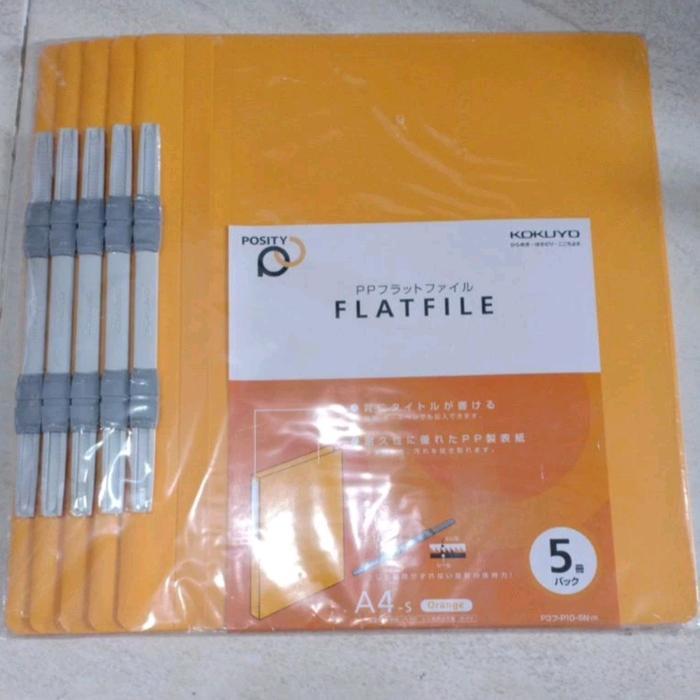 Kokuyo Posity Flat File A4 - Isi 5 file Promo Premium