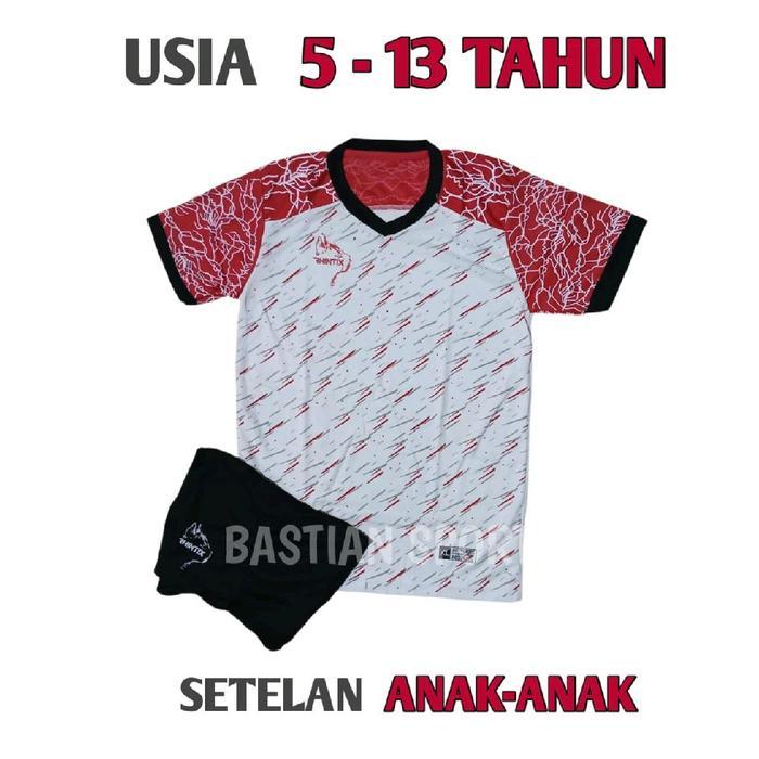 5pbx- Stelan Jersy Junior/Custom Jersy Anak Futsal Kaos Olah Raga