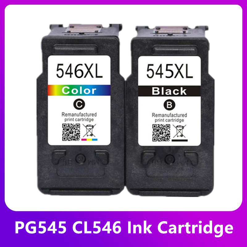 Compatible 545Xl 546Xl 545 Xl 546 Xl Ink Cartridge For Canon Pg545 Cl546 Pg-545 For Pixma Mg3050