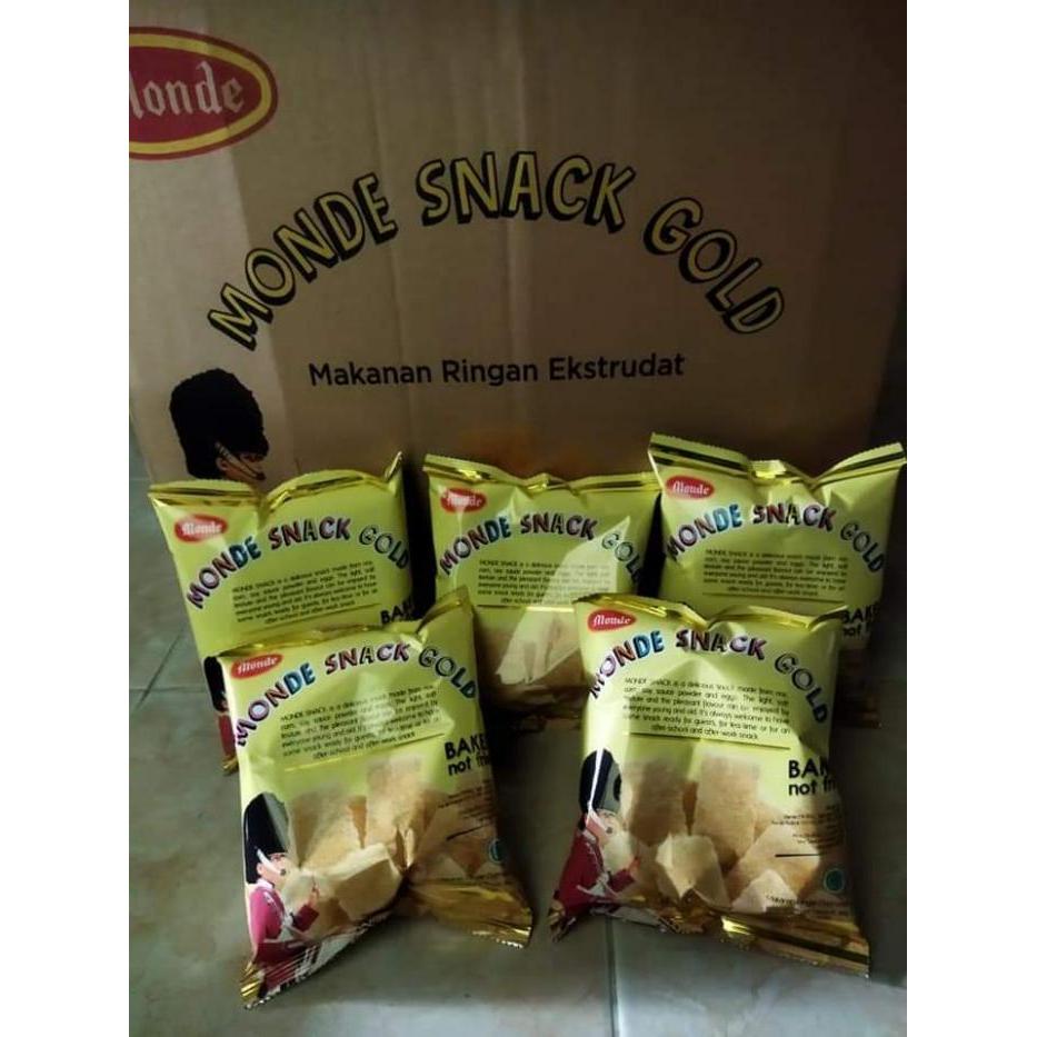 gzh3- Monde Serena Snack Gold 1 Dus / Karton Isi 45Pcs 27Gr
