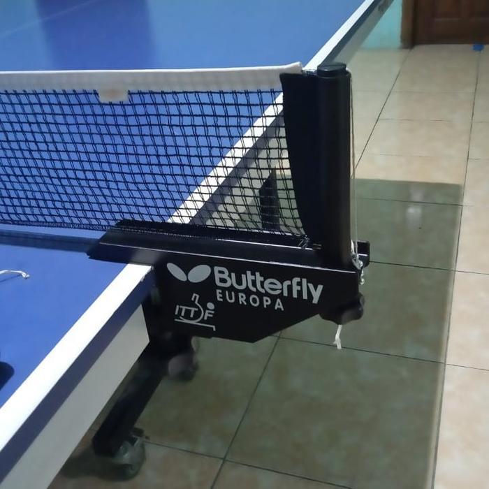 NET DAN TIANG PINGPONG BUTTERFLY EUROPA PREMIUM (SATU SET)