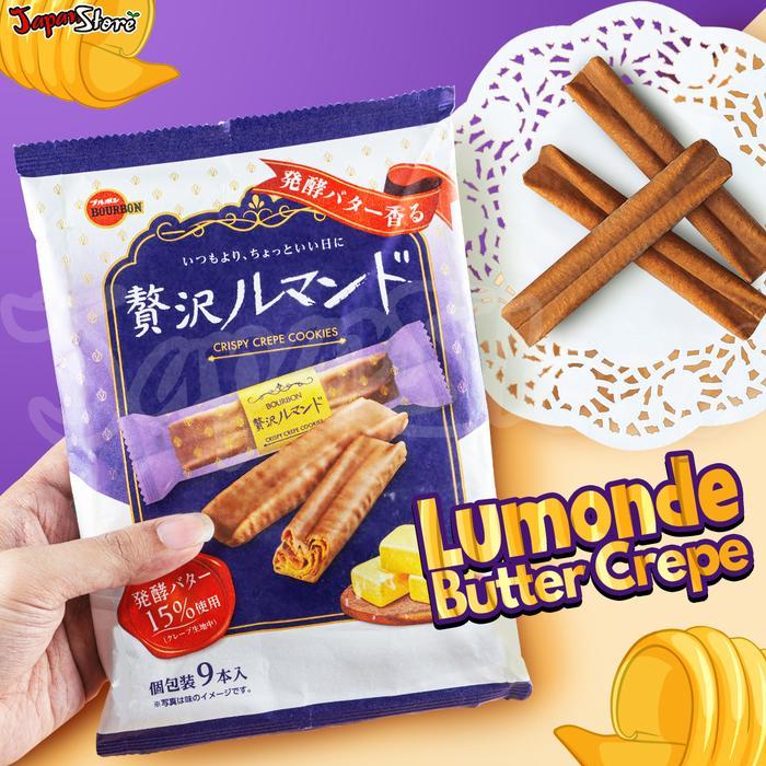 Bourbon Butter Lumonde Milk Choco Crepes