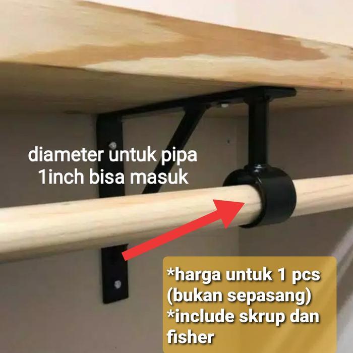 plat besi siku rak ambalan