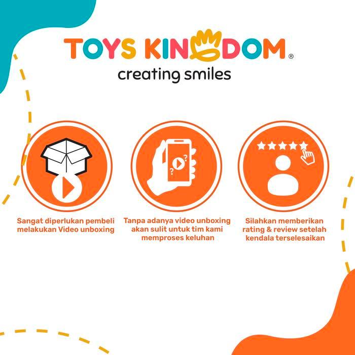 Toys Kingdom Kongsuni Playset Round & Round Frying Pan 203408 Toys Kids Toy Set Mainan Imajinatif