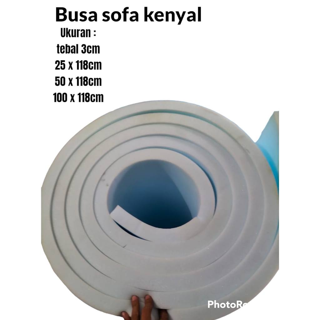 BUSA SOFA KENYAL // BUSA SPON KURSI SOFA TEBAL 3CM
