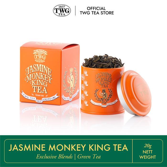 TWG Tea Jasmine Monkey King Tea, Mini Tin Tea, 20g