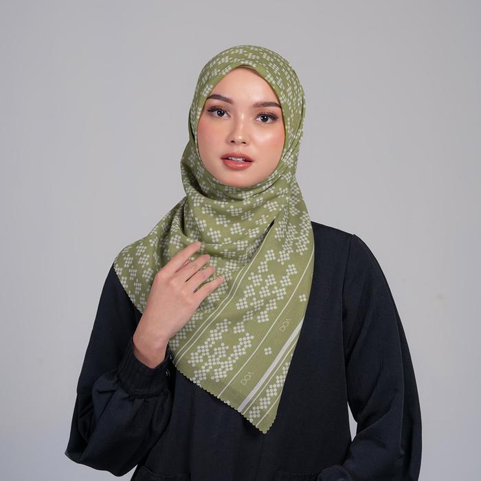 DOA - Aziera Scarf - Green Olive