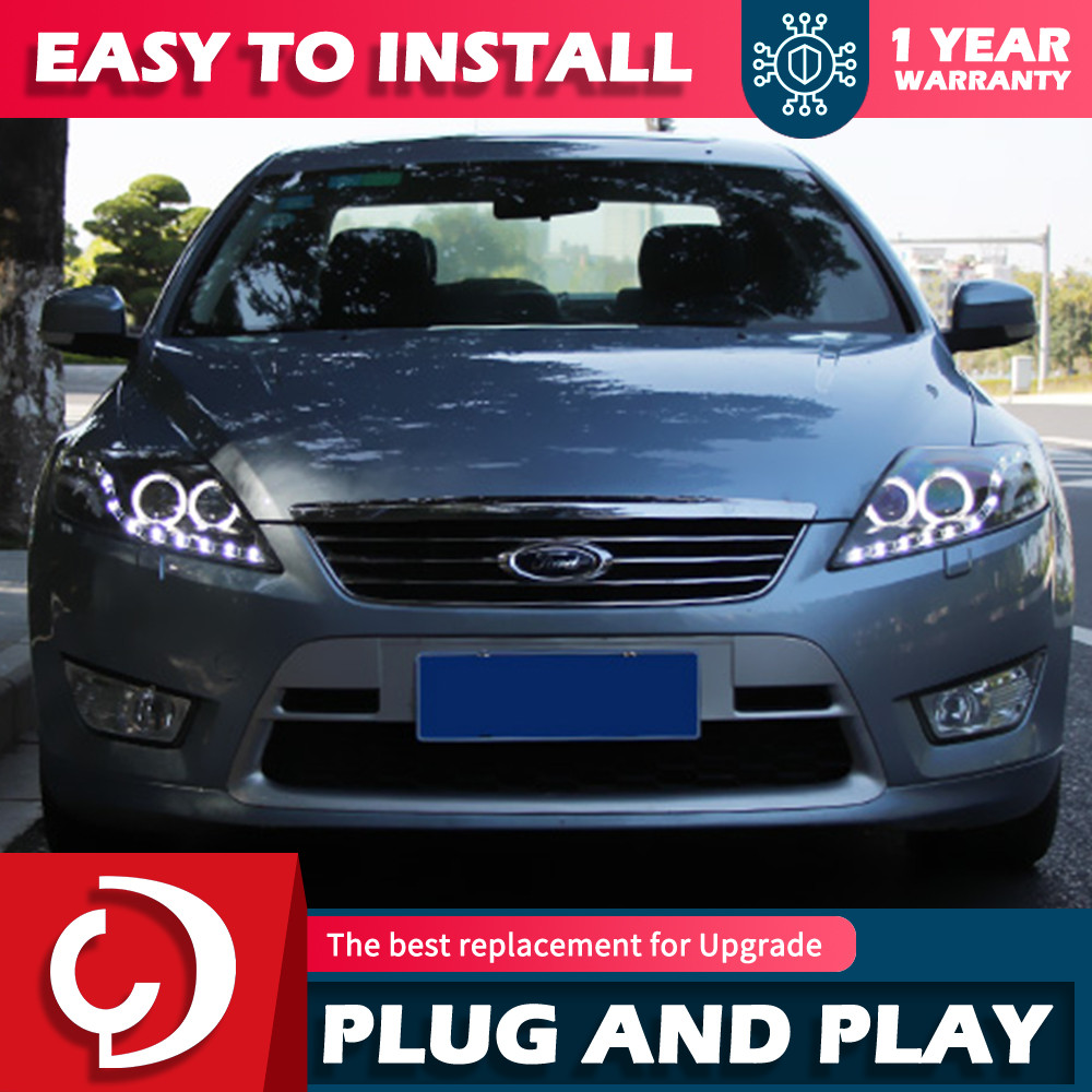 AKD Car Styling Head Lamp for Ford Mondeo Headlights 2009 Fusion LED