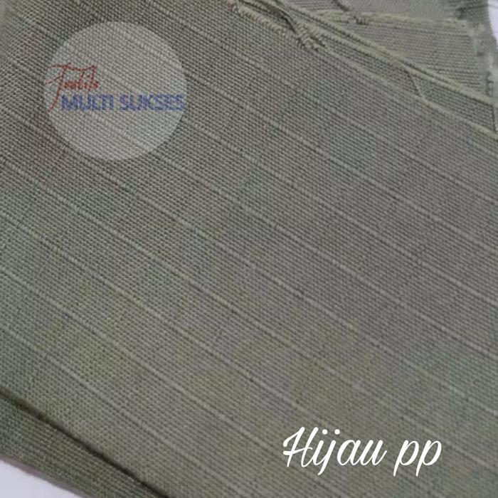 ORIGINAL bahan kain ripstop ripstok seragam satpol hijau olive tactical pdl READY STOCK