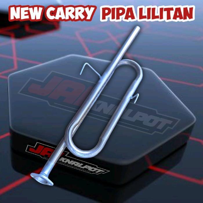 knalpot pipa lilitan set mobil pick up