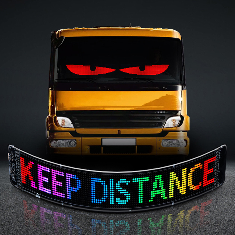 Devil Eyes LED Panel Light DIY Programmable LED Demon Eyes Flexible Display Screen Demon Eyes