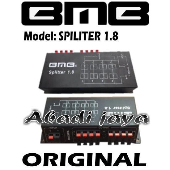 Produk Hits Bmb Splitter 1.8 1 In 8 Out Pembagi Speaker 4 Set Original
