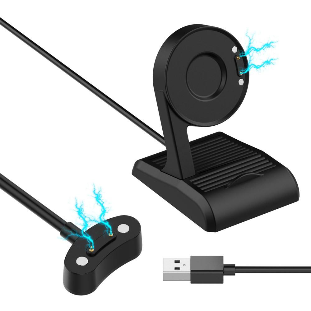 Charging Cable Magnetic Charger For Ticwatch Pro 5 / Pro X / Pro 3 Ultra Gps / Pro 3 Gps / E3