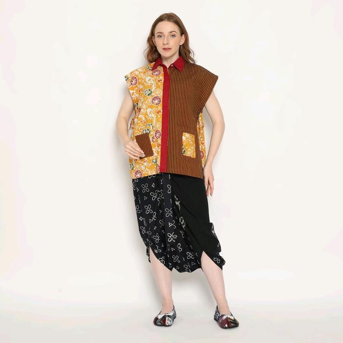 LIMITTES Celana Sarung Batik Tenun Etnik Lebaran Pria Wanita