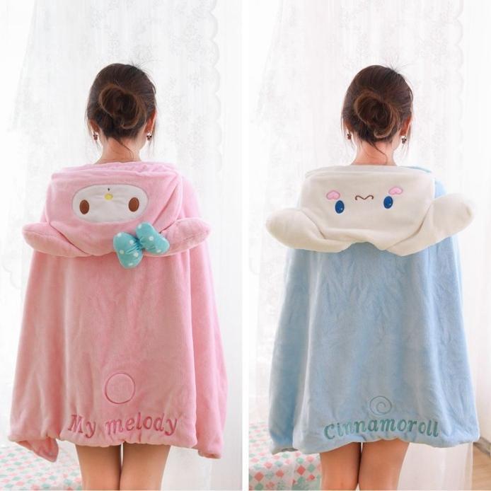 Topi Selimut Import / Topi Selimut Lucu Karakter Cinnamoroll My Melody