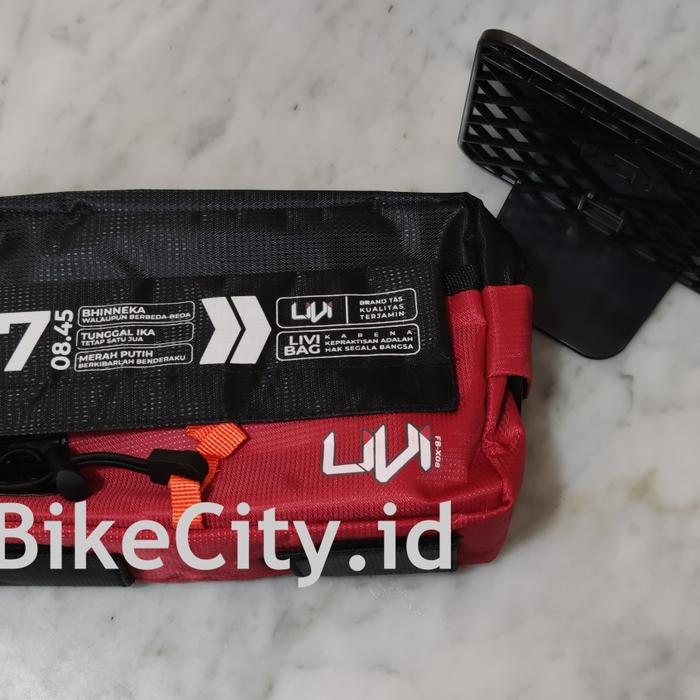 Ready Tas Sepeda Lipat/Tas Front Block Livi By Element - Red