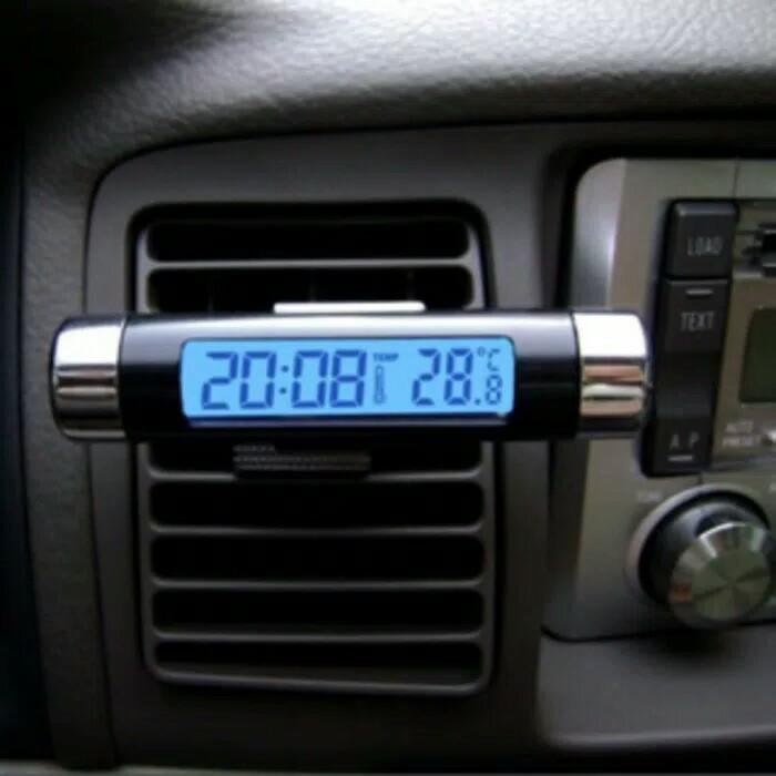 Thermometer / Termometer + Jam Digital Mobil