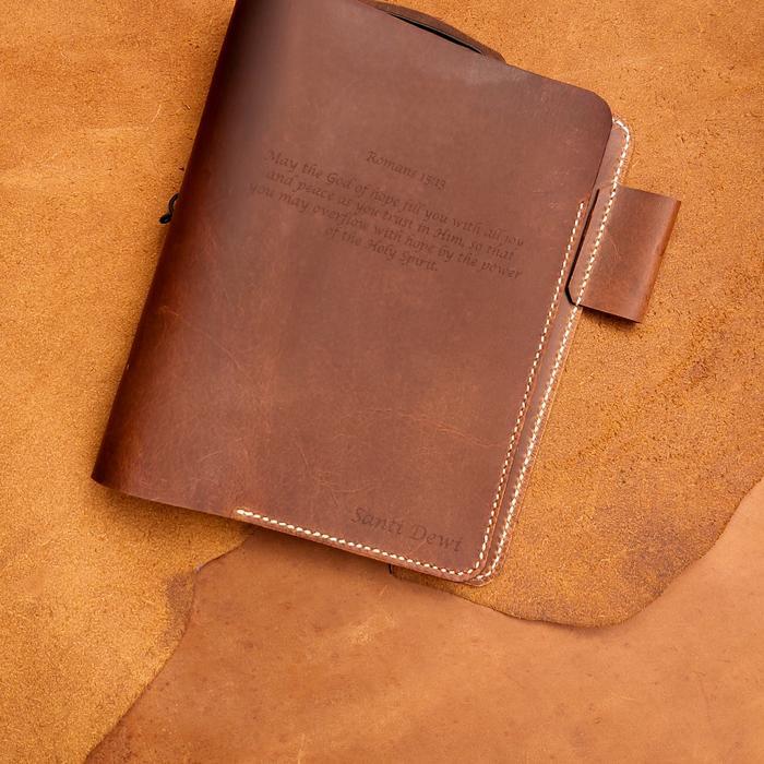 NOTEBOOK Kulit Asli/ Binder Custom Handmade Stationery Paper