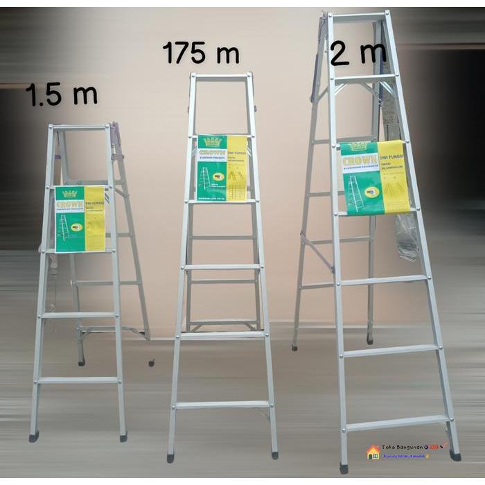 Tangga Lipat Aluminium Serbaguna Promo Premium