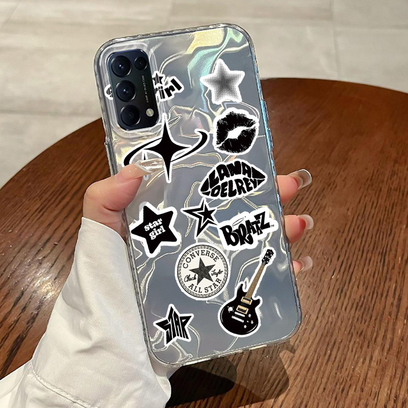 Casing Hp OPPO Reno 5 4G Reno 5 5G Reno5 Reno 5K 5G Reno5 K Find X3 Lite Case Casing Pola Graffiti K