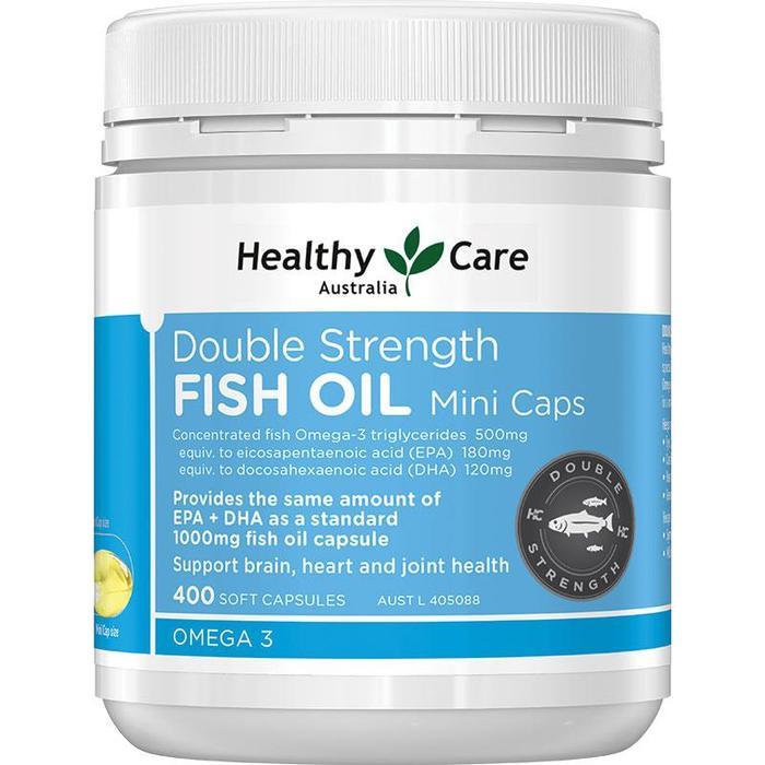 Healthy Care Fish Oil Omega 3 400 Mini Capsules