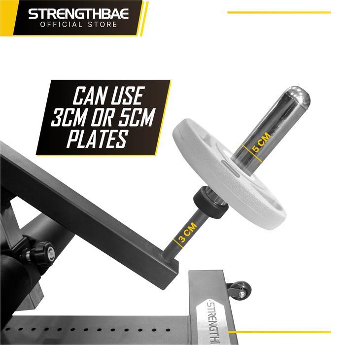 Compact Leg Extension Leg Curl STRENGTHBAE Seated Leg Extension & Lying Leg Curl Machine Home Gym