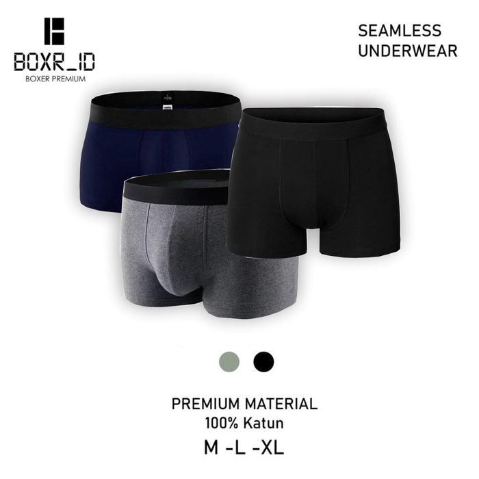 GT Man - ISI 12 Celana Dalam Pria Boxer Katun Grosir Lusinan Bisa