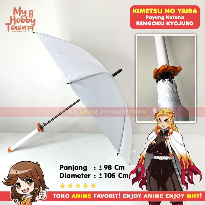 Payung Anime Pedang Kimetsu No Yaiba Demon Slayer Rengoku Kyojuro