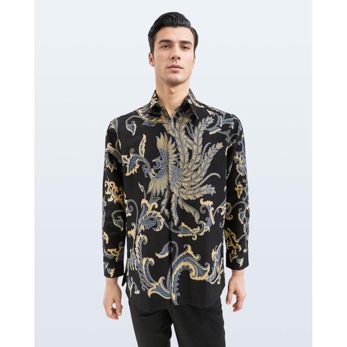 DANAR HADI - Kemeja Batik PA Peksi Kencono - 2PKKN.78.0225 - Hitam Cream