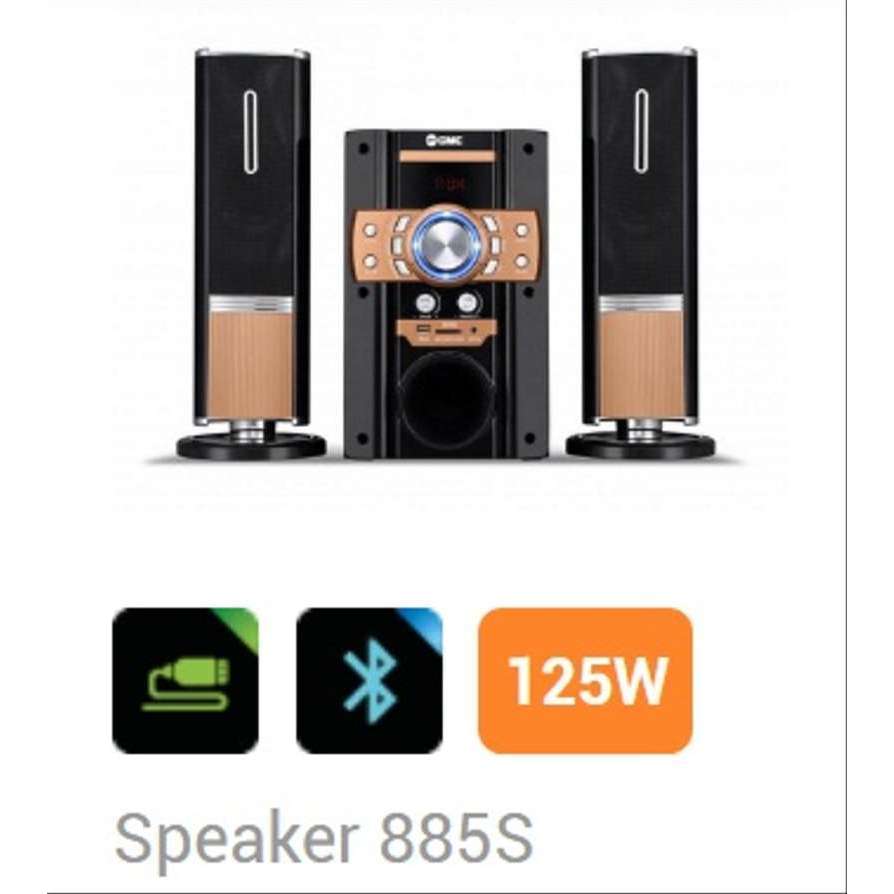 GMC 885S Speaker Multimedia BLUETOTH USB FM RADIO - Suara JOSS