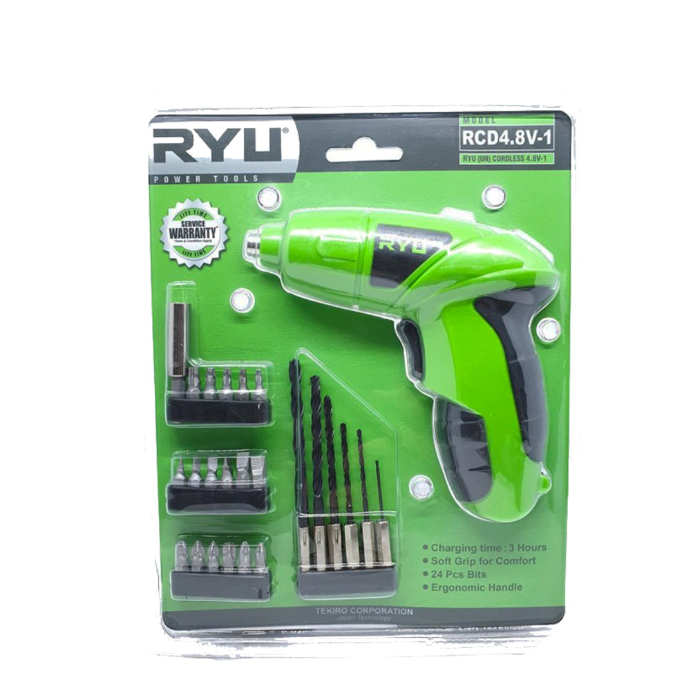 Mesin Obeng Listrik - Bor Cas - Bor Baterai Tangan Tanpa Kabel Cordless Screwdriver ryu