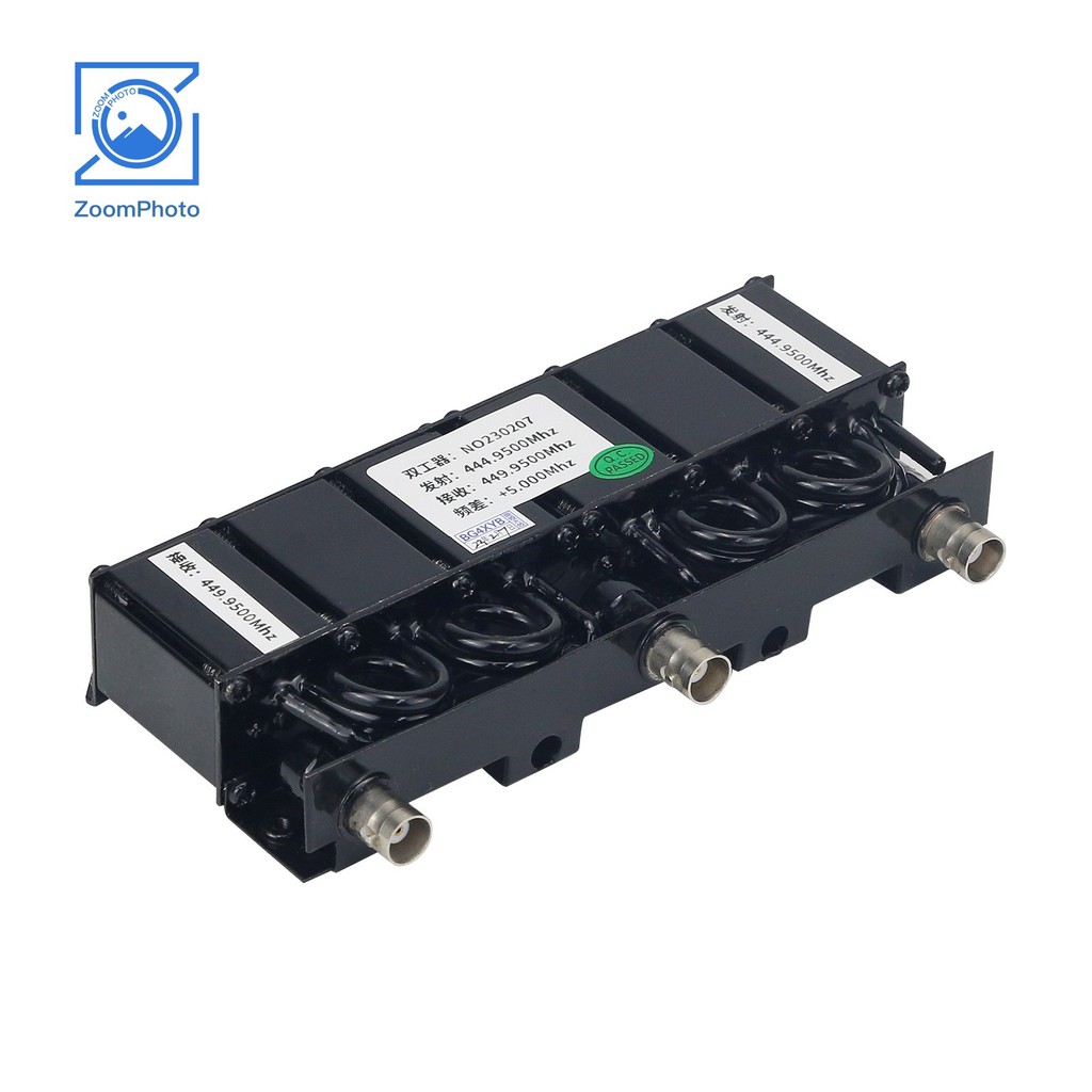 20W UHF Duplexer 400Mhz-470Mhz UHF Repeater Duplexer BNC Interface for Service Radio Stations