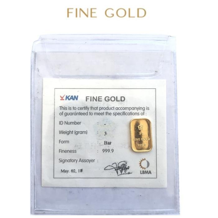 h2e3- Logam Mulia Antam 3 Gram Retro Bisa Pylterr