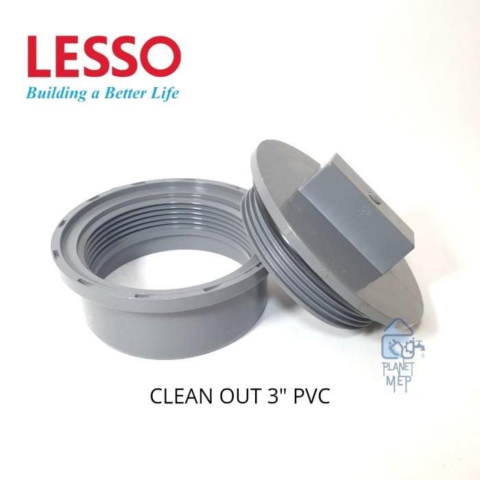 ^%^%^%^%] LESSO CLEAN OUT 3" PVC
